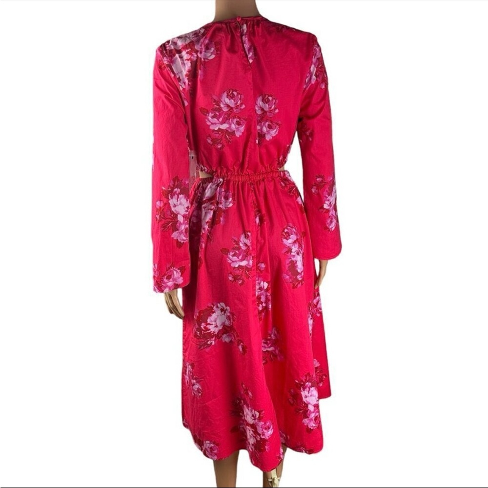 NWOT: Scoop NYC side cut out floral dress in Size Small - Picture 5 of 8